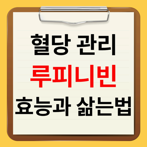 루피니빈 효능