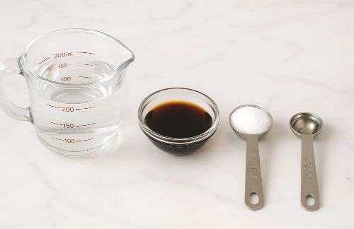 연근조림 양념 만들기