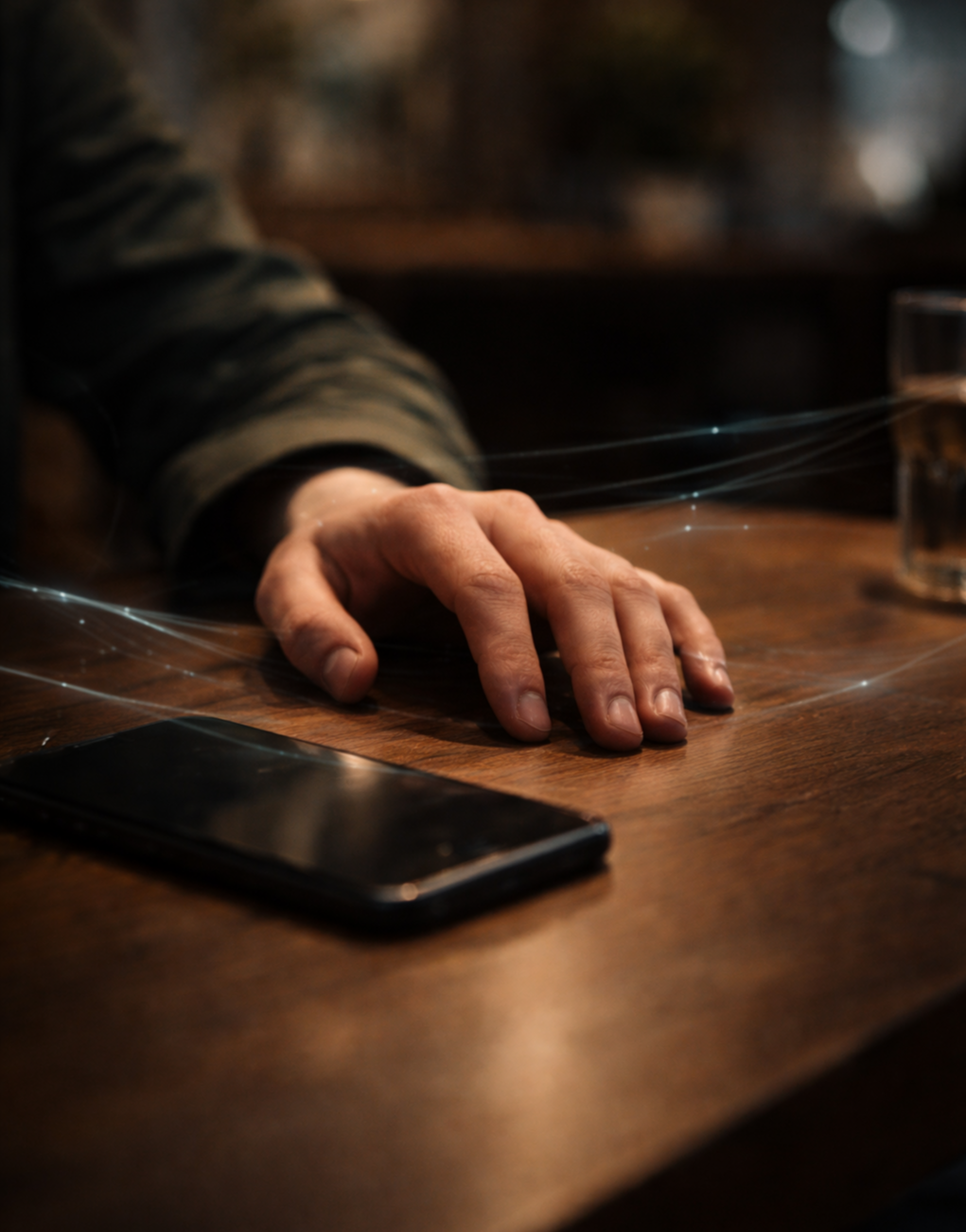 편리한 뒤에 있는 프라이버시 문제에 마주친 현실을 표현한 이미지