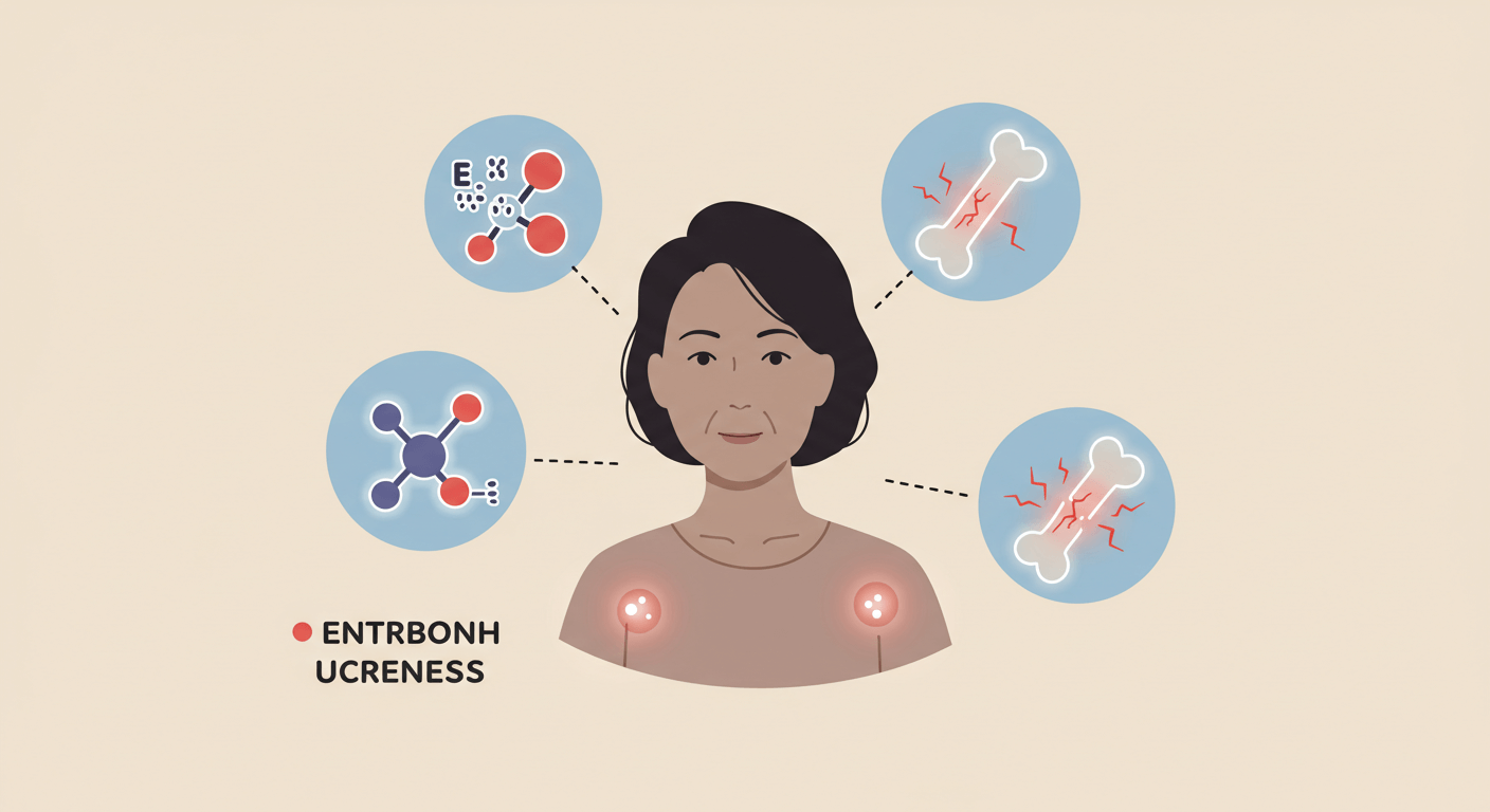 호르몬 변화와 뼈 건강 저하