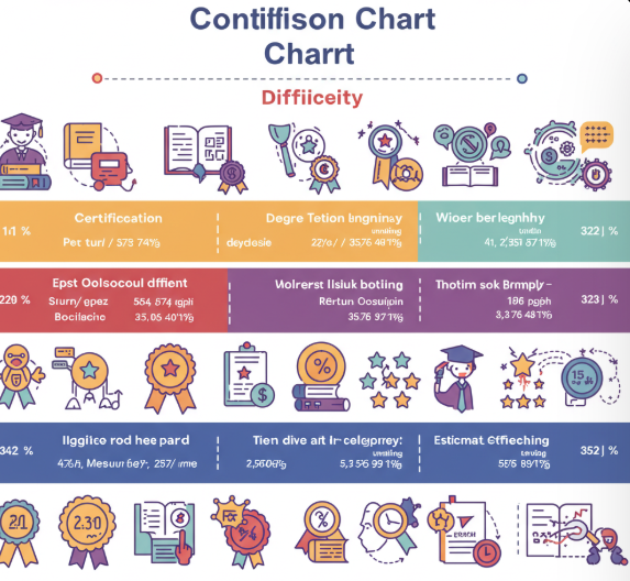 학습 난이도 &amp; 시간 투자 비교