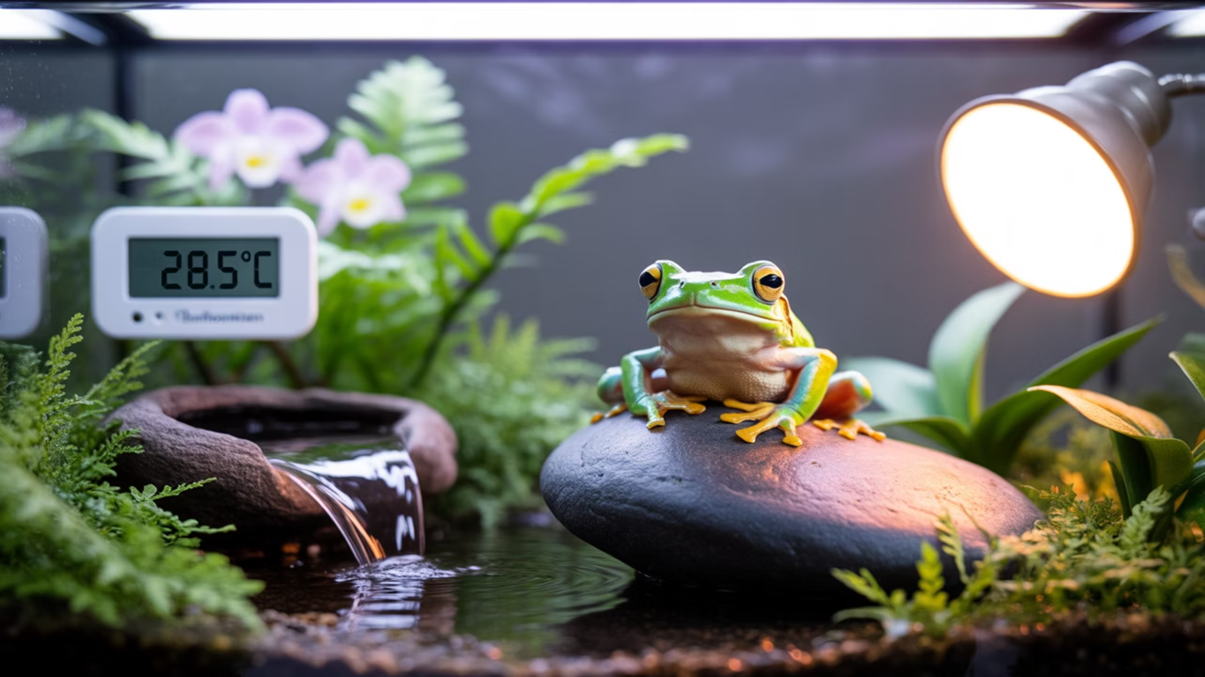 조명과 온도 조절