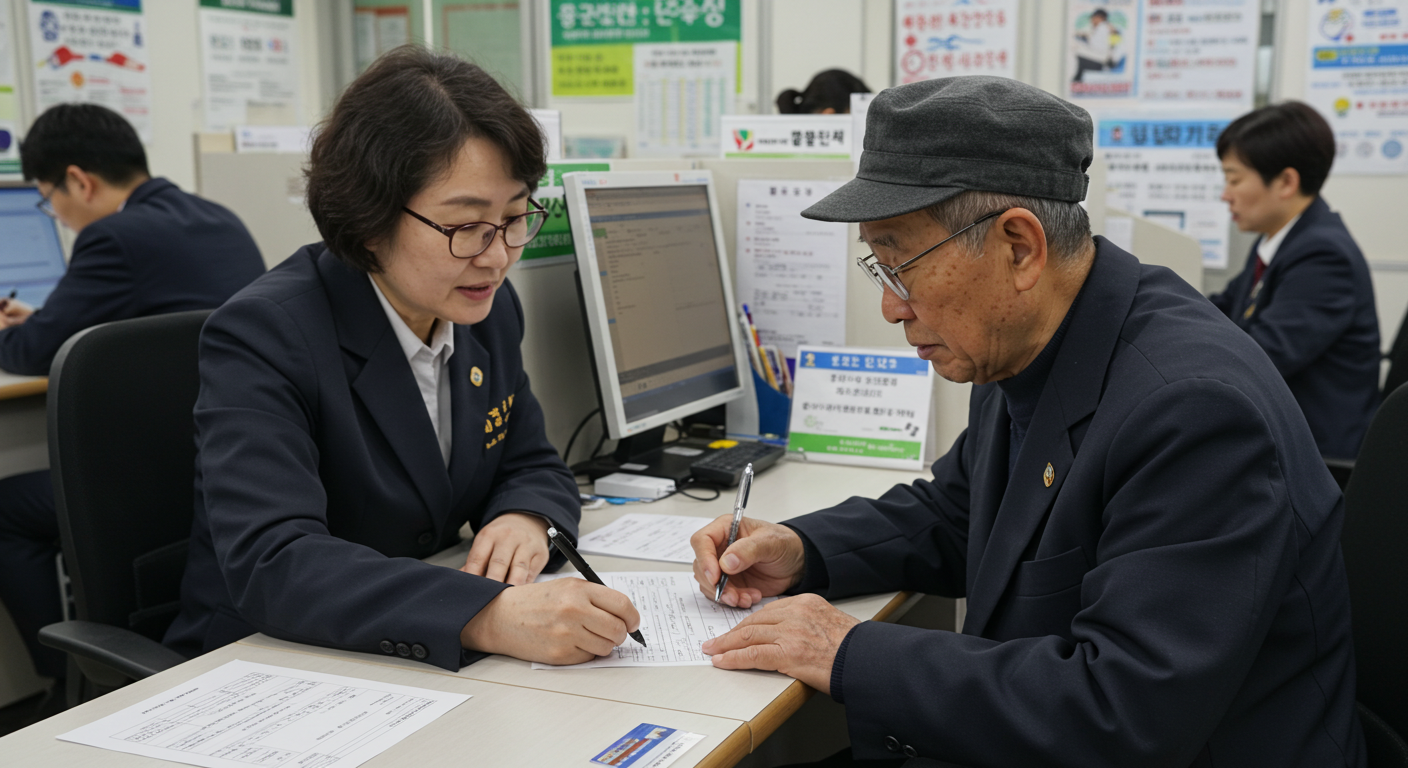 노인교통카드 발급