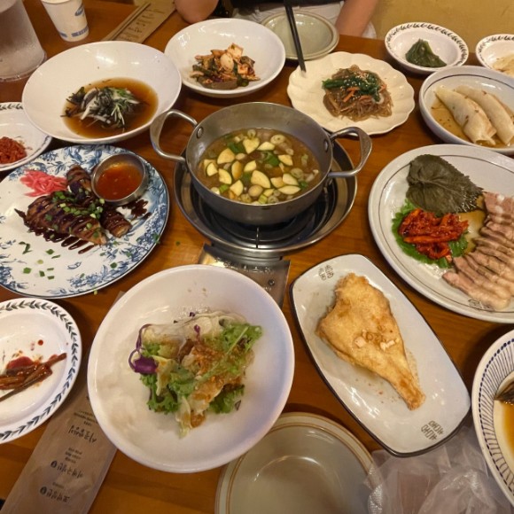 풍원장시골밥상집 메뉴 이미지