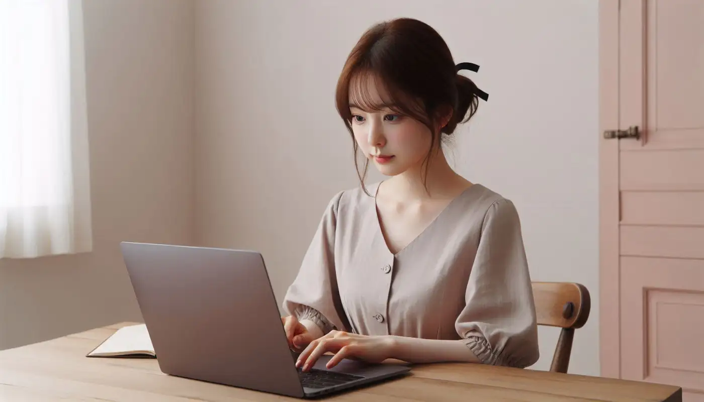 쿠팡-파트너스-수익-내는방법으로-수익창출하는-여성의-모습