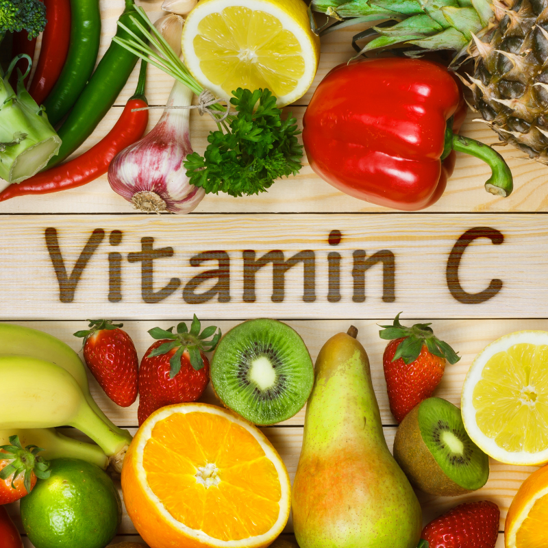 비타민이 함유된 음식 사진