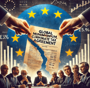 트럼프, EU와 글로벌 최저 법인세 합의 철회