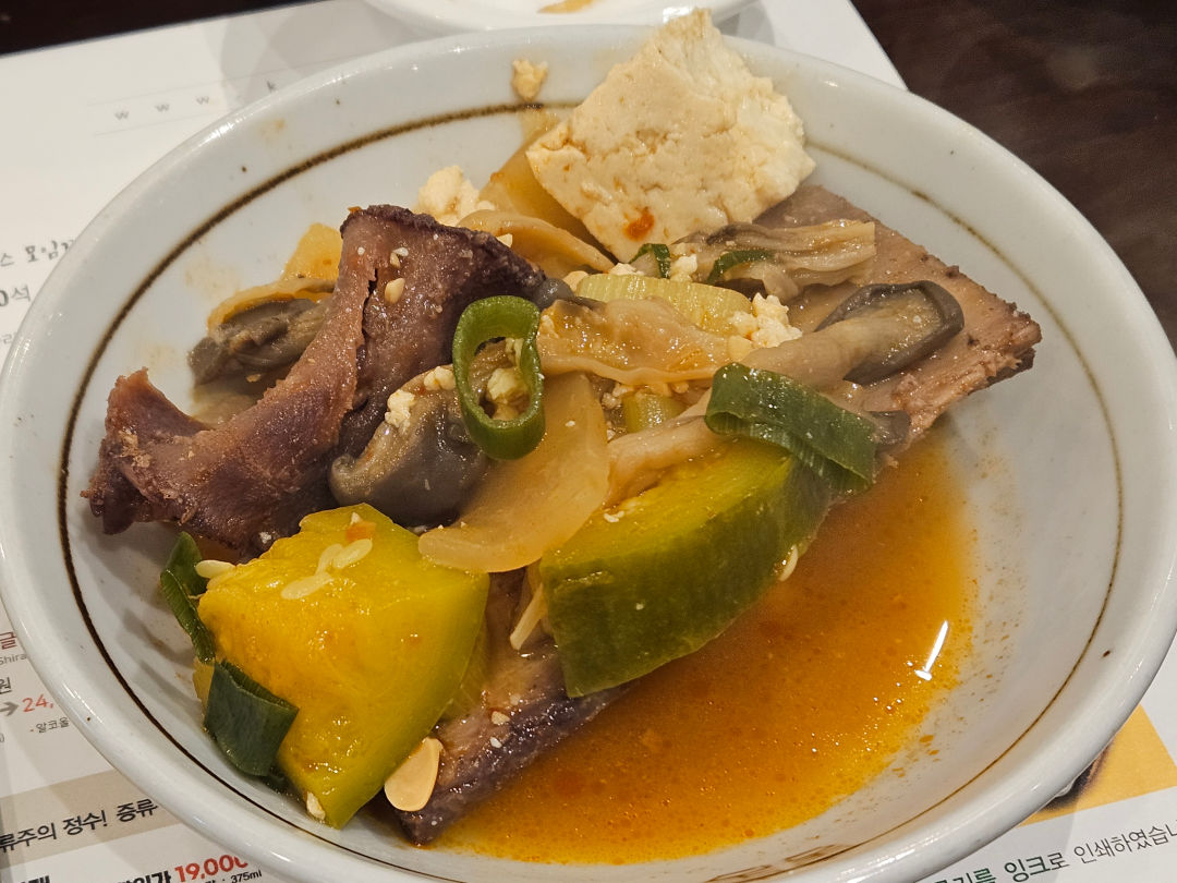 수원 가보정 된장찌개
