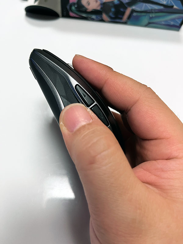 MX Anywhere 2s와 크기 비교.