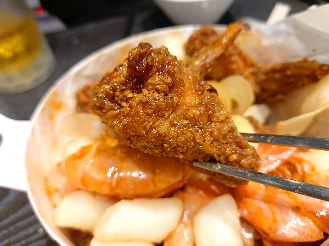 바른치킨 대세블랙 닭봉