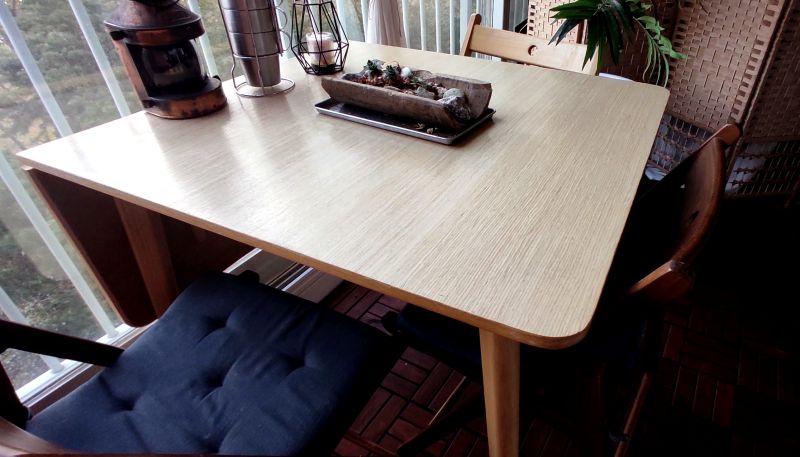 완성하여 현재 미루네 테이블 모습 