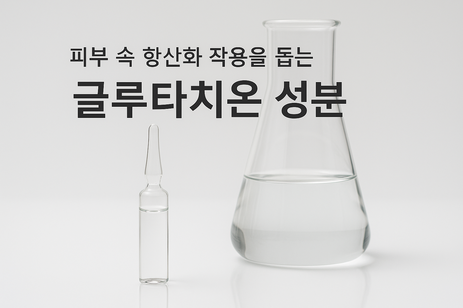 피부 속 항산화 작용을 돕는 글루타치온 성분