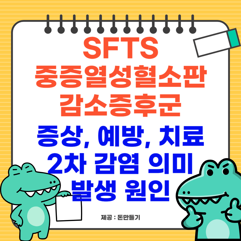 SFTS(중증열성혈소판감소증후군)란? 증상, 예방, 치료, 2차 감염 의미, 발생 원인