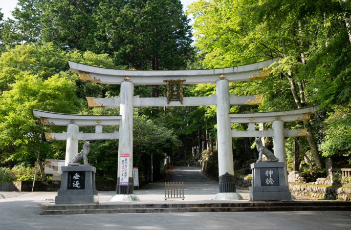 미쓰미네 신사 입구 사진