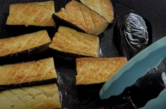 가지 애호박 구이