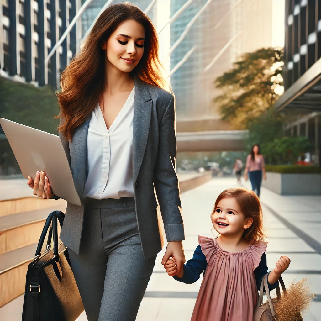 일하면서 육아도 하는 엄마