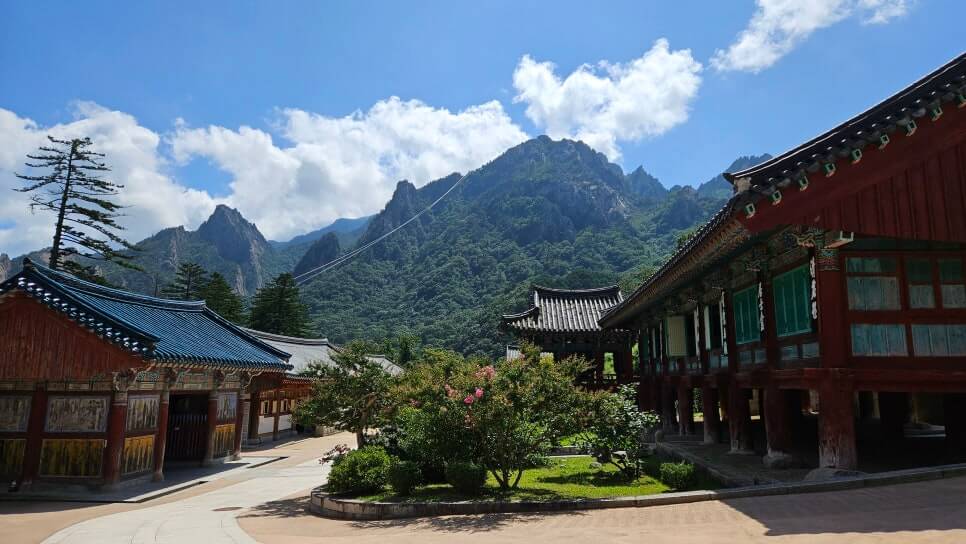 속초 신흥사 : 설악산의 숨결과 통일의 염원이 머무는 곳 설악산의 깊은 산문을 지키는 천년 고찰