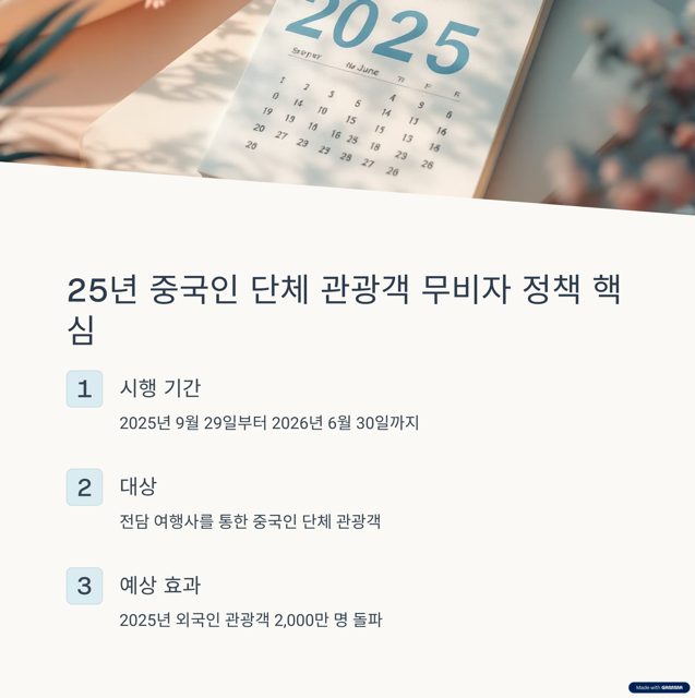 중국인광광객무비자