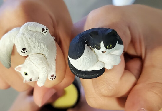 가챠샵 고양이반지