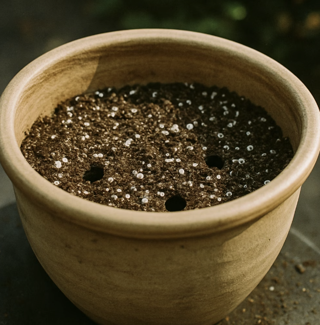 거인의 요람, 튼튼한 화분과 흙