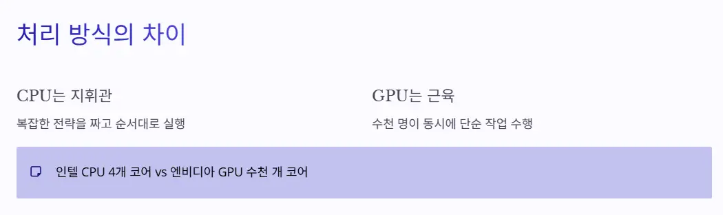 처리방식 차이