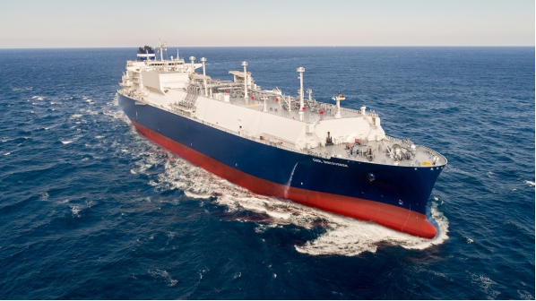 LNG 운반선 (출처 : 현대중공업그룹)