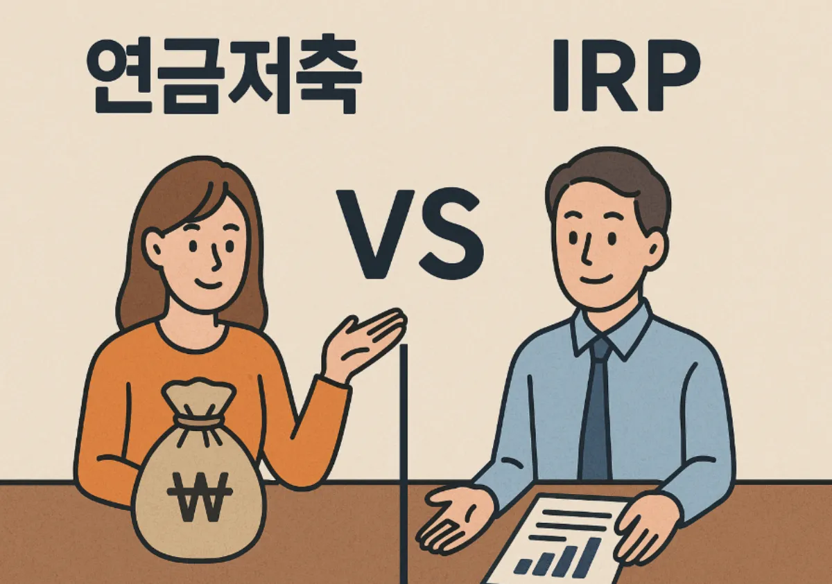 연금저축과 IRP 비교