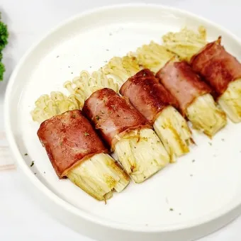 아이 버섯 먹이기 맛있게 레시피 팽이버섯 베이컨말이_18