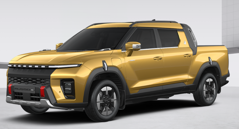 무쏘 EV 전기 픽업 트럭 출시(가격 및 보조금) 시승 신청