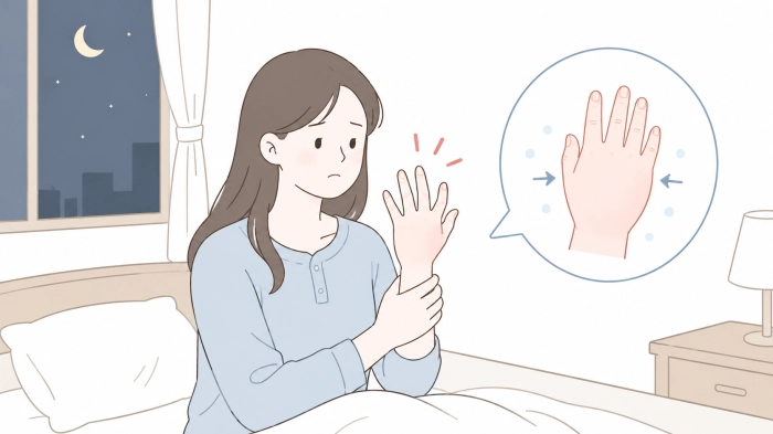 아침에 손이 붓는 이유