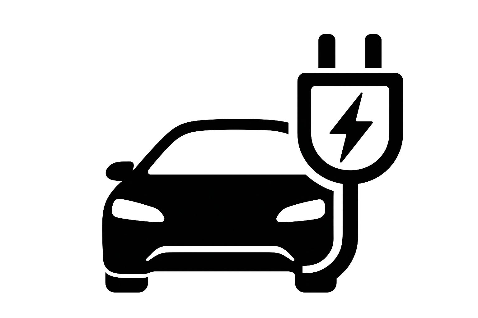 전기 자동차 충전소 로고