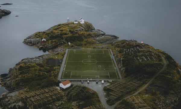 세계에서 가장 이상한 축구 경기장