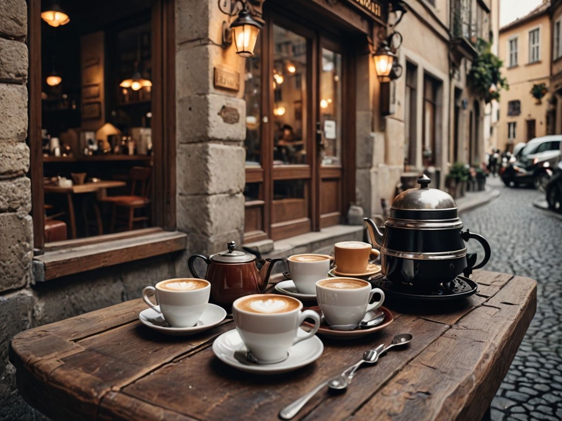 유럽 커피 문화의 역사와 변천 사(오스만,빈,파리)관련 이미지