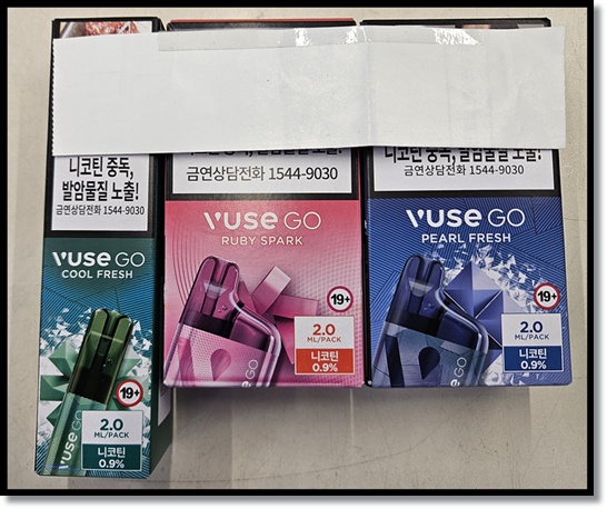 편의점 알바 액상형 전자담배 뷰즈고(VuseGo) 2.0미리2ml vs 6.0미리6ml, 가격 니코틴함량 취급팁 정리