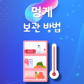 멍게 보관법