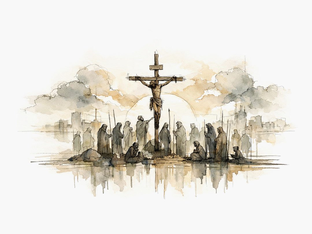 2026년 3월 4일 말씀 카드 성경구절 이미지 ❘ 많은 이들의 몸값으로 자기 목숨을 바치러 왔다. (마태 20,28)