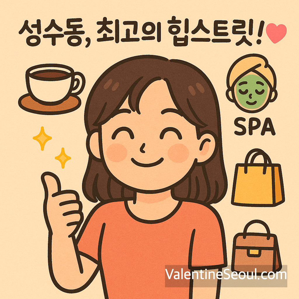 성수동, 너로 정했다!💖 다음엔 어디?