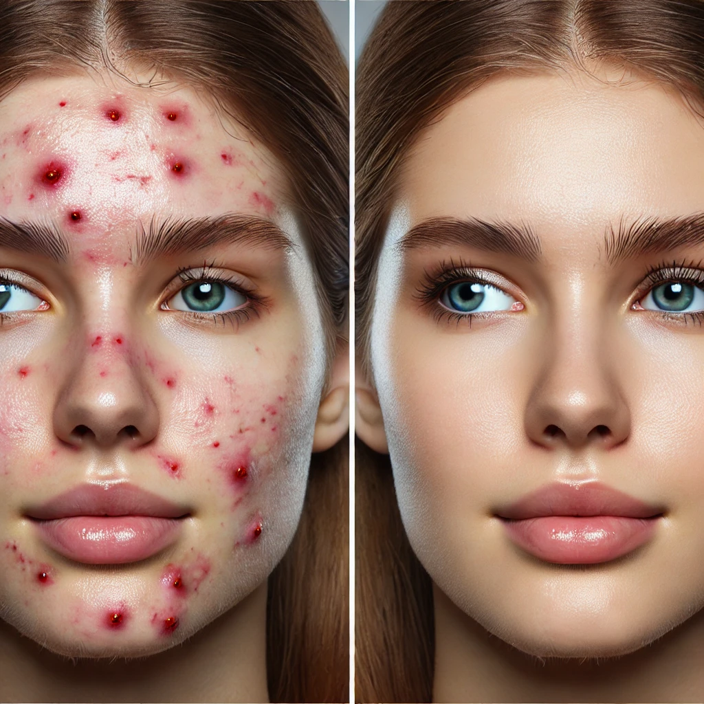 성인여드름에 관련된 사진