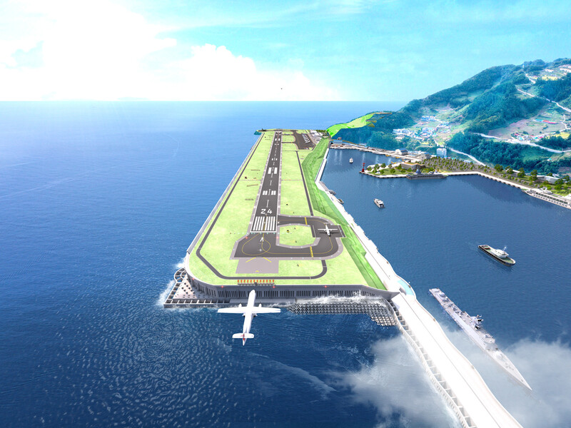 울릉도공항 위치와 완공시기 건설 시 환경문제 이후기대효과