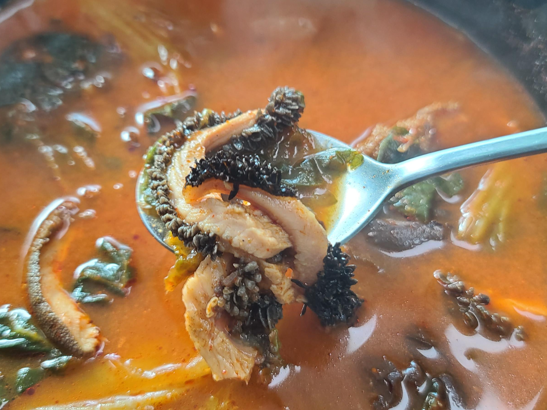 쿠팡 로켓배송 얼큰한해장국 외갓집 더명작양평해장국 양평해장국 소선지 소내장 영양정보 한우흑양