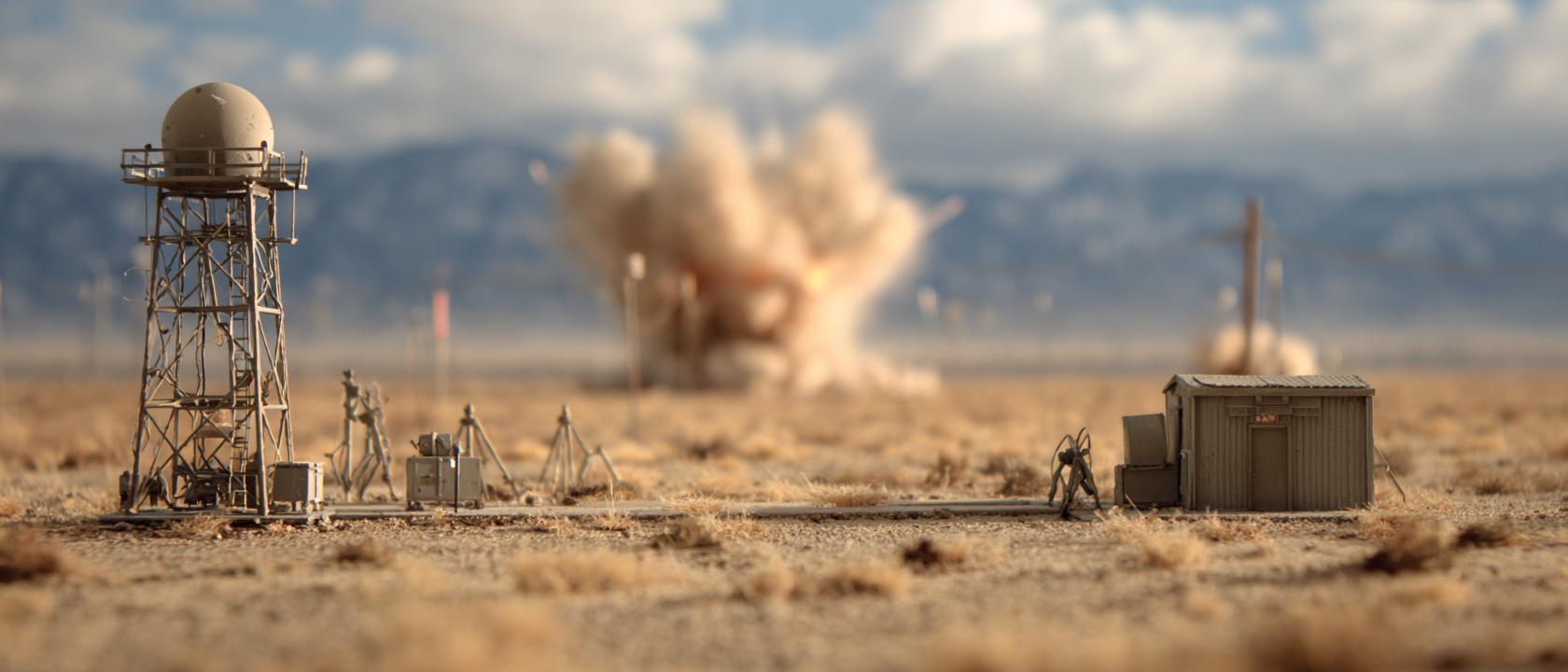 미니어처풍으로 재해석한 오펜하이머 장면 by pearl's review