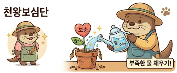 물주고있는 수달
