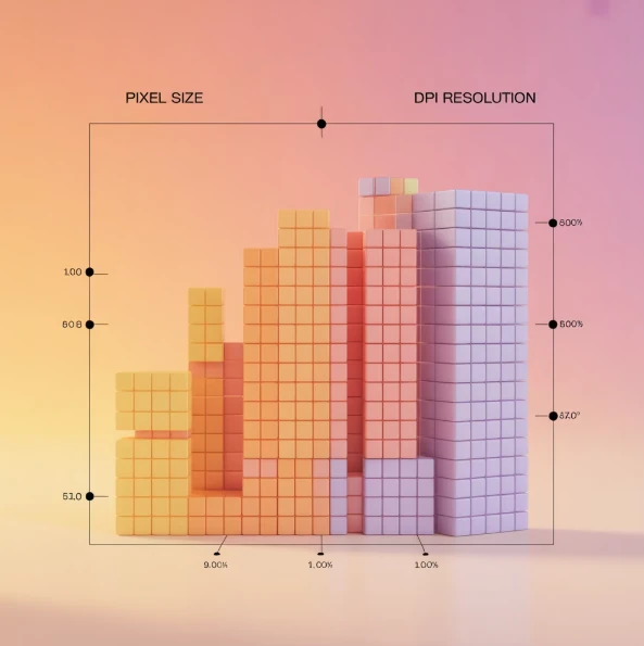 이미지 DPI와 해상도의 차이점 이해하기 아키텍처 예시 이미지