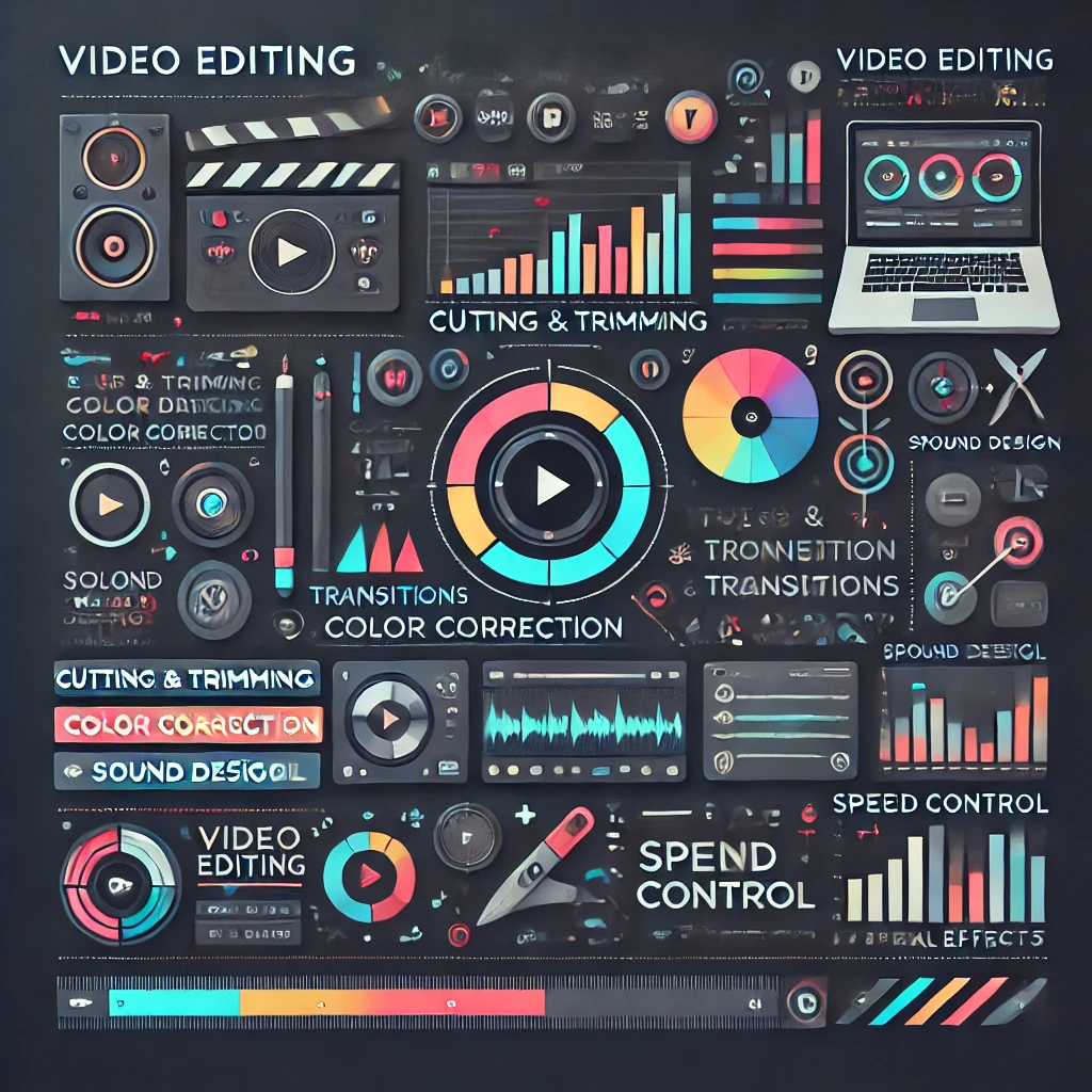 영상 편집의 기초에 대해 알아볼게요!