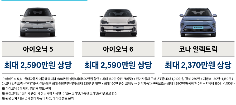 2023 코리아 세일 페스타 자동차 할인 - 현대 자동차