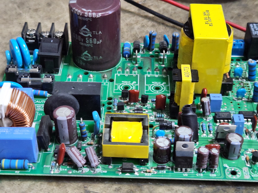 GFS(금강전자산업) 소방수신기파워 BPS-400 출력무감 수리 완료