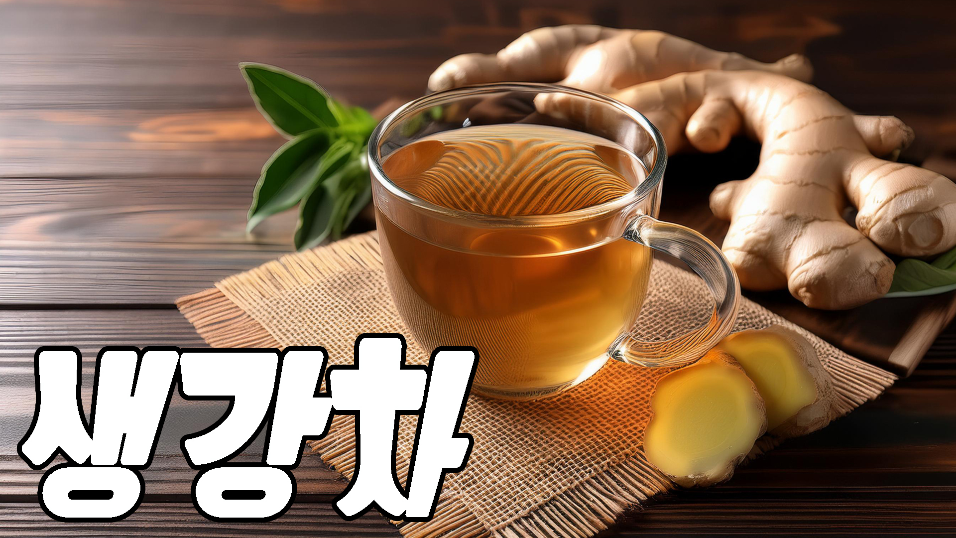 생강차