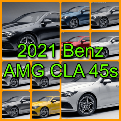 amg cla 45s 색상코드