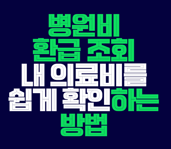 병원비_환급_조회