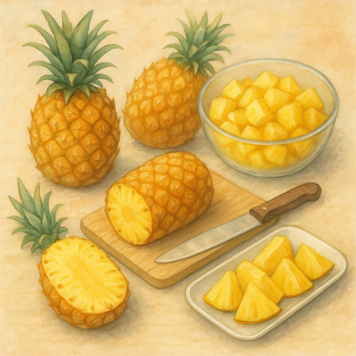 파인애플-보관법-자르는법